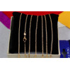 Ланцюг Xuping Jewelry око пантери 45 см 1,5 мм золотистий