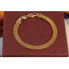 Браслет Xuping Jewelry бісмарк 17,5 см 6 мм золотистий