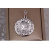 Кулон зодіак Xuping Jewelry риби 2.5 см сріблястий