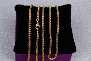 Цепь Xuping Jewelry колос 60 см 2,5 мм золотистий