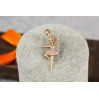 Кулон Xuping Jewelry балерина в піруеті 2,5 см золотистий
