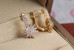 Сережки Xuping Jewelry снігова королева 1.9 см золотисті