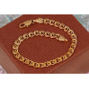 Браслет Xuping Jewelry лав 6 мм 22 см золотистий