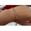 Браслет Xuping Jewelry квадратики 17 см золотистий