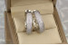 Сережки кільця Хuping Jewelry ранкова роса 2.9 см сріблясті