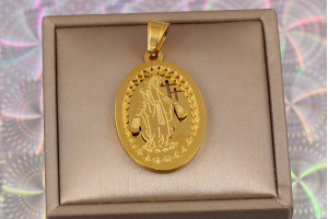 Ладанка Xuping Jewelry шлях Ісусу 3.6 см золота