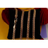 Ланцюг Xuping Jewelry косичка 55 см 5 мм золотистий