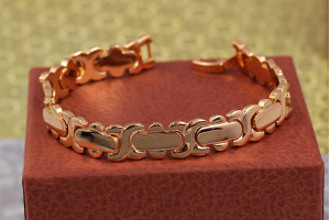 Браслет Xuping Jewelry східний 19 см 10 мм золотистий