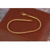 Браслет Xuping Jewelry регилін 19 см 3 мм золотистий