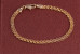 Браслет Xuping Jewelry бісмарк 19 см 4 мм золотистий