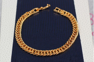 Браслет Xuping Jewelry кобра 21 см 6 мм золотистий
