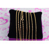 Ланцюг Xuping Jewelry спіраль 60 см 1,5 мм золотистий