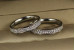 Кільце Xuping Jewelry дві доріжки по колу з бортиками по краях р 19 сріблясте