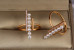 Кільце Xuping Jewelry три дороги р 16+ золотисте