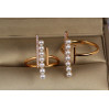 Кільце Xuping Jewelry три дороги р 16+ золотисте