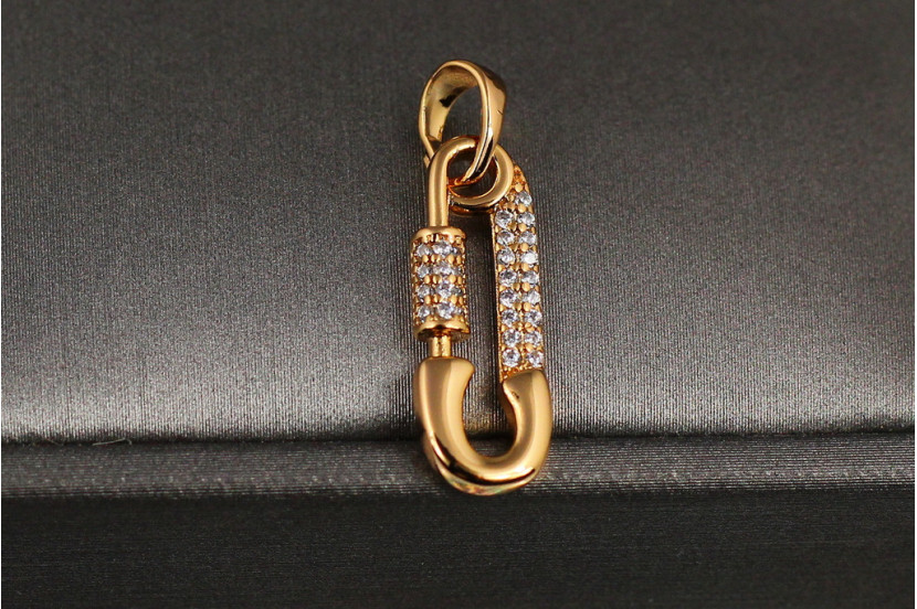 Кулон Xuping Jewelry шпилька 2 см золотистий