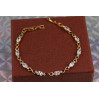 Браслет Xuping Jewelry сонячне сяйво 19.5 см 4 мм золотистий