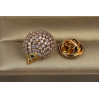 Брошка Xuping Jewelry їжачок 1.5 см золотиста
