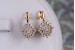 Сережки Xuping Jewelry сніггуронька 1.8 см золотисті