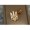 Брошка Xuping Jewelry герб тризуб 2,2 см золотиста