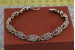 Браслет Xuping Jewelry любов до нескінченності 17 см 8 мм сріблястий