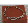 Браслет Xuping Jewelry родзинка 19 см 12 мм сріблястий