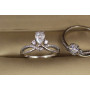 Кільце Xuping Jewelry лісова німфа р 19 сріблясте