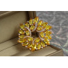 Брошка Xuping Jewelry сонечко 4.2 см золотиста