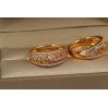 Кільце Xuping Jewelry биття серця р 18 золотисте
