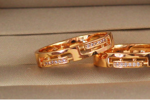 Кільце Xuping Jewelry модерн р 20 золотисте