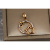 Кулон Xuping Jewelry мерехтіння зірок 1.7 см золотистий