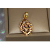 Кулон зодіак Xuping Jewelry мати та дитина серце 2.2 см золотистий