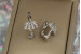 Сережки Xuping Jewelry парасолька 1.6 см сріблясті