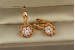 Сережки Xuping Jewelry польова квітка 1.9 см золотисті