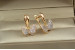 Сережки Xuping Jewelry неповторний метелик 1.8 см золотисті