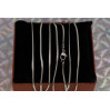 Ланцюг Xuping Jewelry снейк 60 см 1,5 мм сріблястий