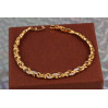 Браслет Xuping Jewelry Вуді 19 см 6 мм золотистий