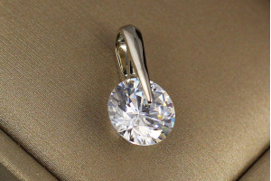Кулон Xuping Jewelry снігова королева 1.7 см сріблястий