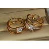 Кільце Xuping Jewelry сансет р 16 золотисте