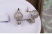 Сережки Xuping Jewelry Бристоль 1.4 см сріблясті