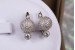 Сережки Xuping Jewelry Бристоль 1.4 см сріблясті