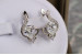 Сережки Xuping Jewelry звуки весни 1.9 см сріблясті