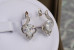 Сережки Xuping Jewelry звуки весни 1.9 см сріблясті