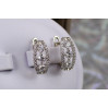 Сережки Xuping Jewelry світлофор 1.5 см сріблясті