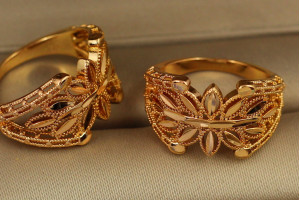 Кільце Xuping Jewelry магія відразу р 16 золотисте