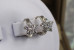 Сережки дитячі Xuping Jewelry п'ять пелюсток 11 мм сріблясті