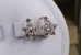 Сережки дитячі Xuping Jewelry п'ять пелюсток 11 мм сріблясті
