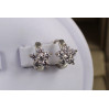 Сережки дитячі Xuping Jewelry п'ять пелюсток 11 мм сріблясті