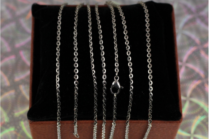 Ланцюг Xuping Jewelry щільний якорний 45 см 2 мм сріблястий