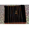 Ланцюг Xuping Jewelry лезо 50 см 1.5 мм золотистий